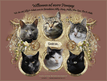 Tablet Screenshot of cats-paradise.aqua-logisch.de